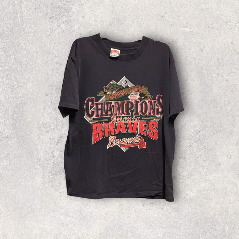 RARE 1992 Atlanta Braves National League Champions TEE